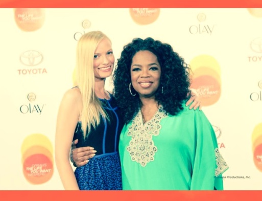 With Oprah, a dream come true